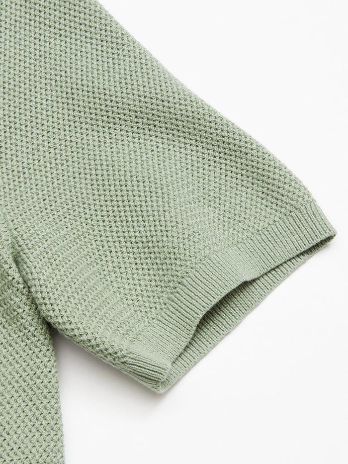 Blue De Gênes Filo Knit Polo Green Bay