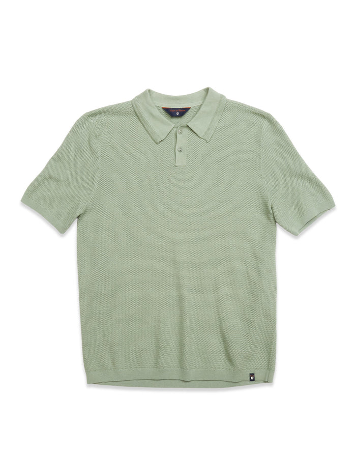 blue de gênes Filo Knit Polo Green Bay