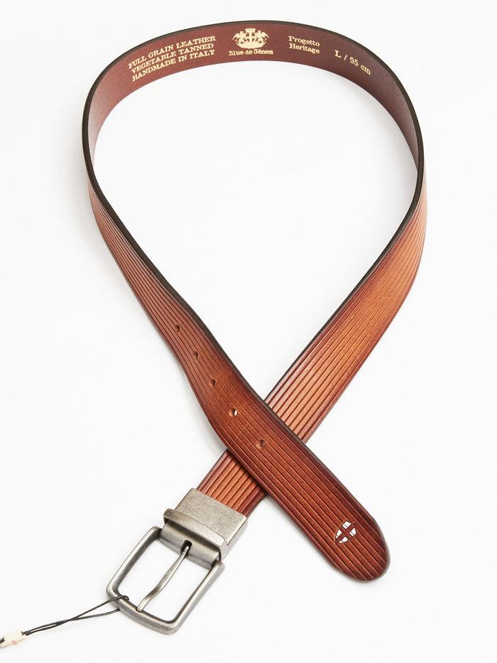 Blue De Gênes FlexCord Belt Cognac