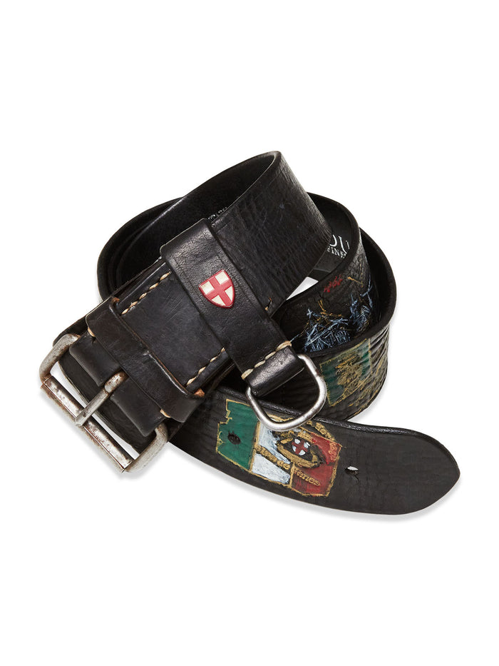 blue de gênes Gari Belt Black