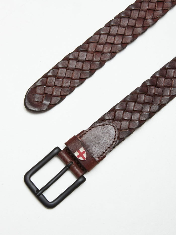 Blue De Gênes Intero Belt Brown