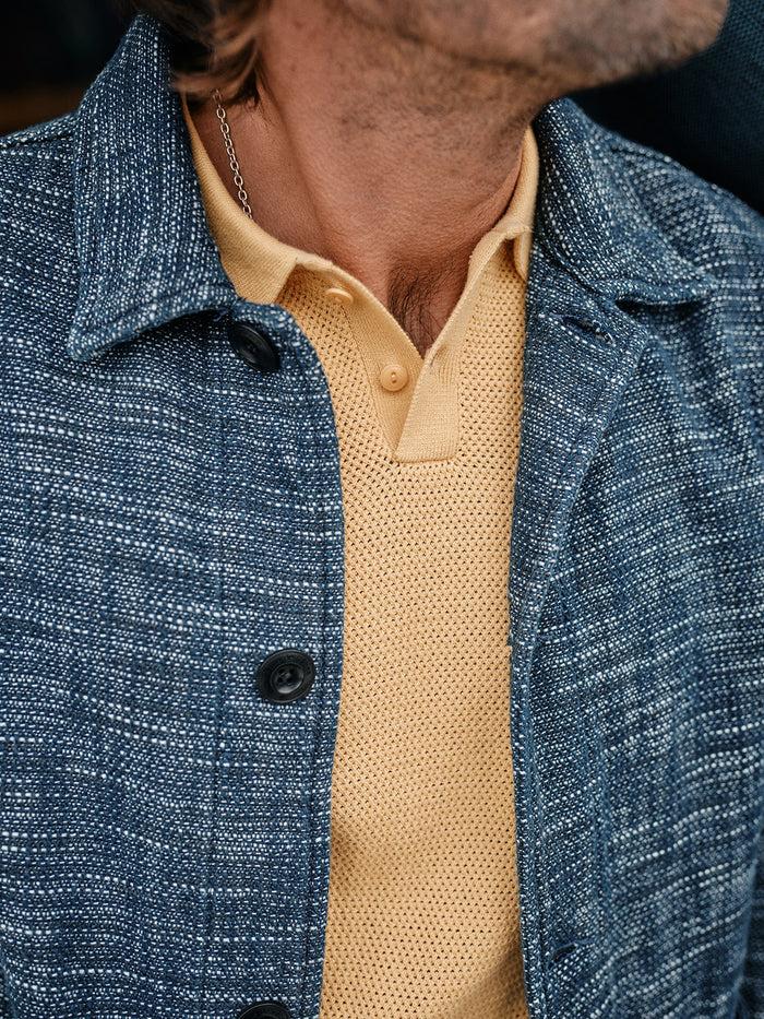 Blue De Gênes Kojima Jacket Navy