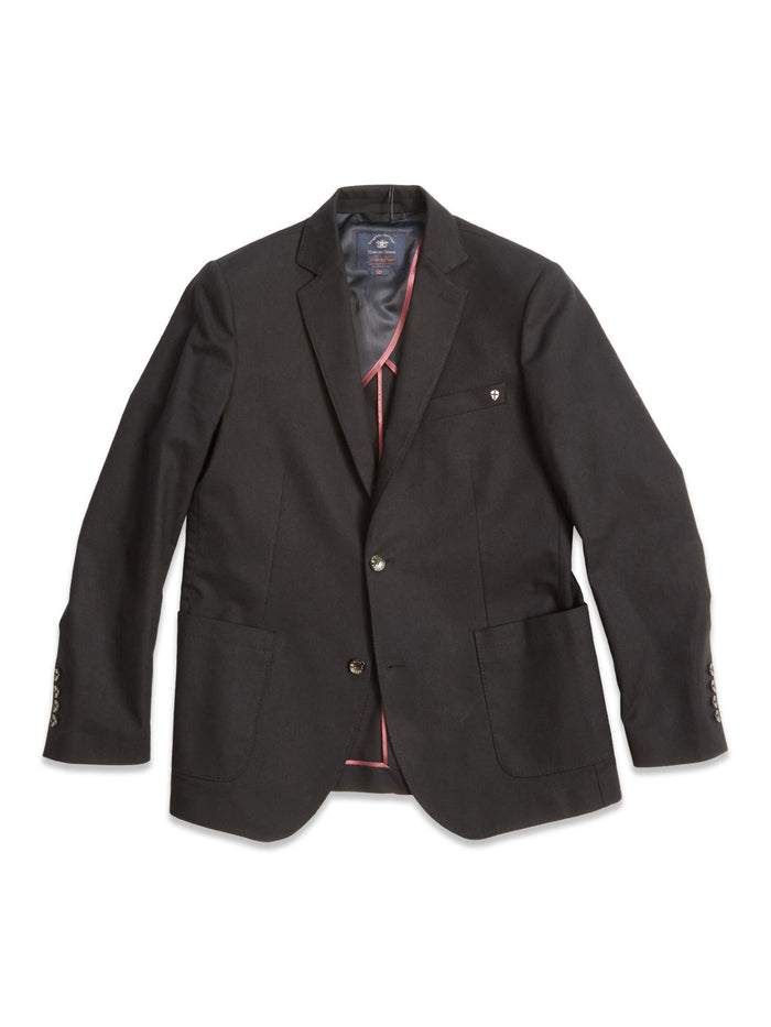 blue de gênes Leopardi Carbonio Blazer Black