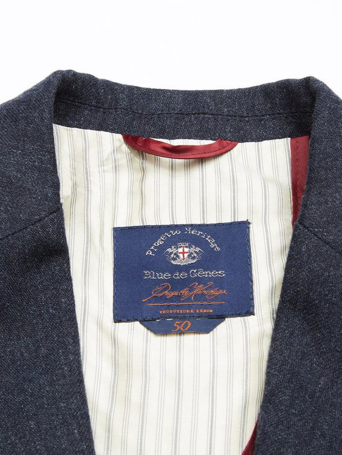 Blue De Gênes Leopardi Santo Blazer Navy