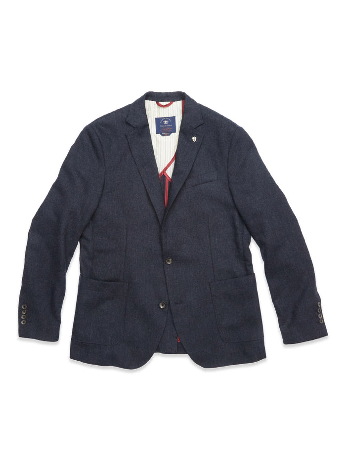 blue de gênes Leopardi Santo Blazer Navy