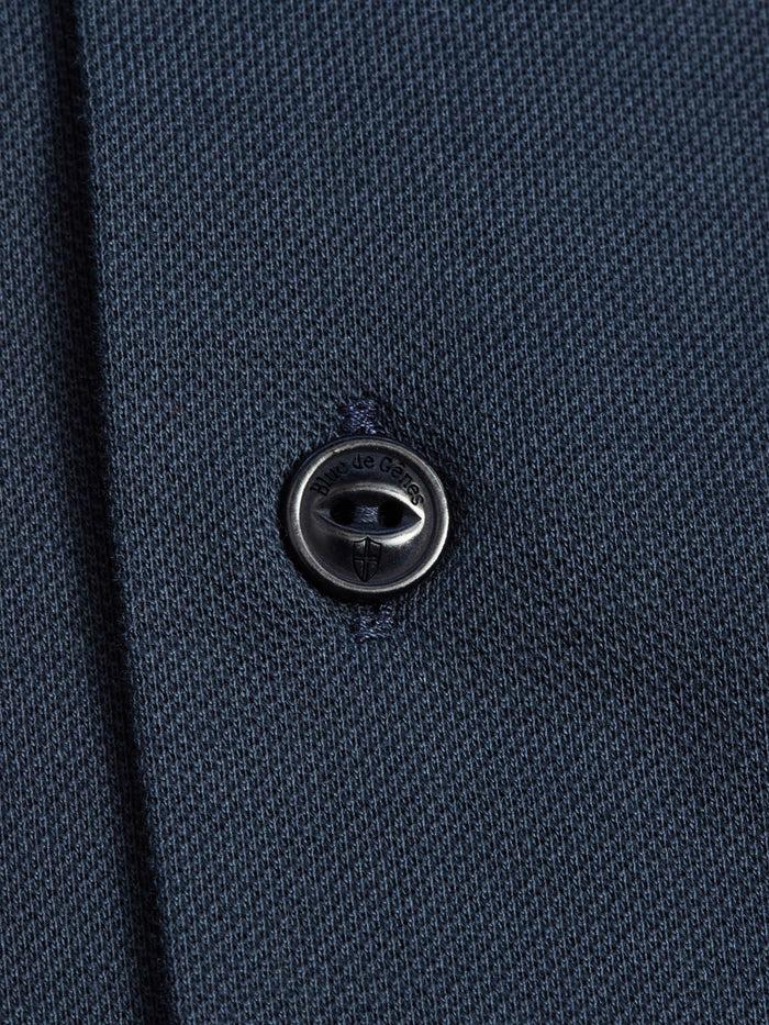 Blue De Gênes Luccio Dry Shirt Navy