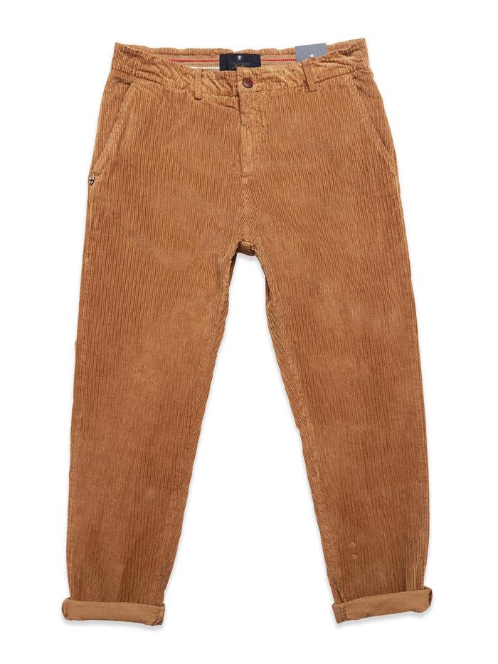 Blue De Gênes Manuel Cord Chino Fudge
