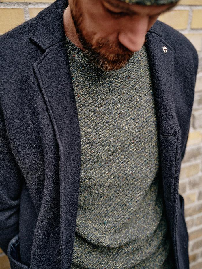 Blue De Gênes Marcos Blazer Dark Navy