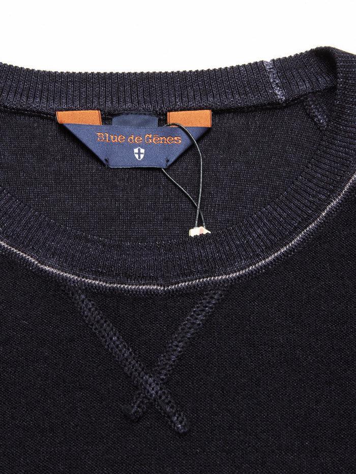 Blue De Gênes Marlon Knit Dark Navy