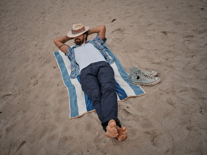 Blue De Gênes Menzo Cedric Chino Navy