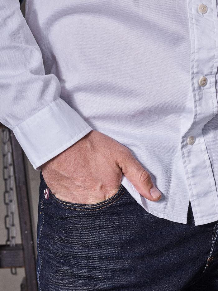 Blue De Gênes Miguel Brilliante Shirt White