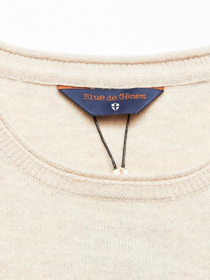 Blue De Gênes Monte AW Knit Pebble Beige