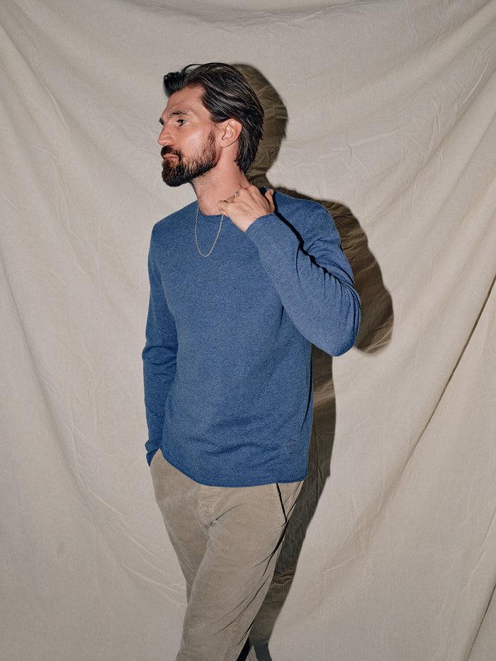 Blue De Gênes Monte AW Knit Sugar Blue