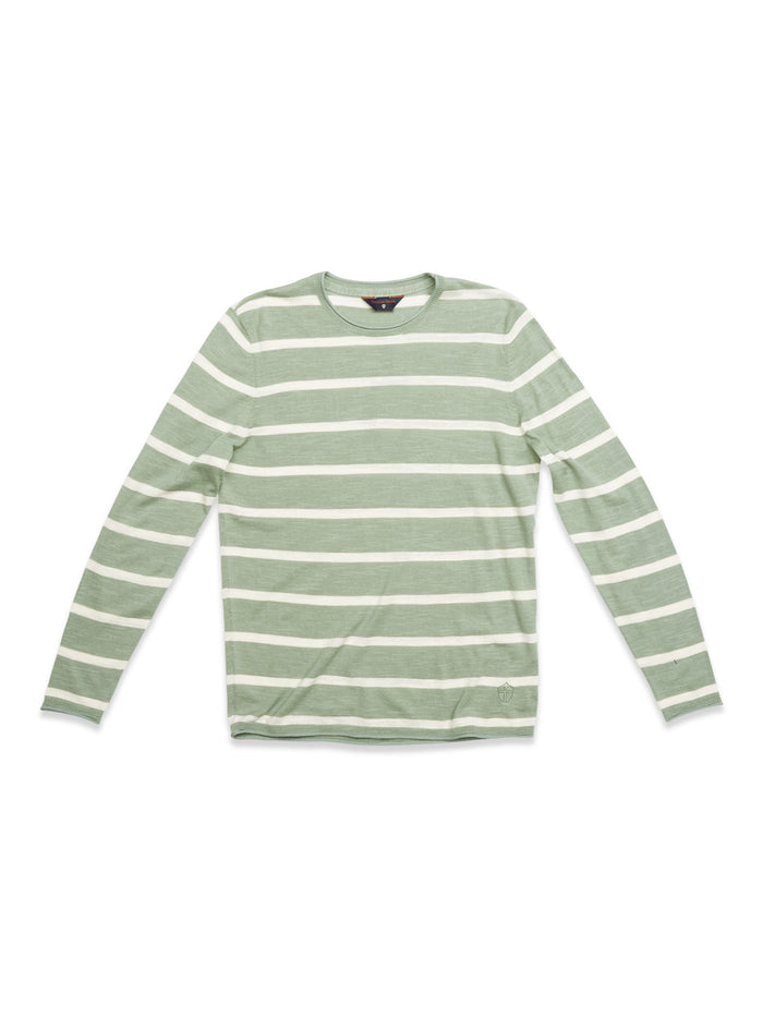 Blue De Gênes Monte Stripe Knit Green Bay
