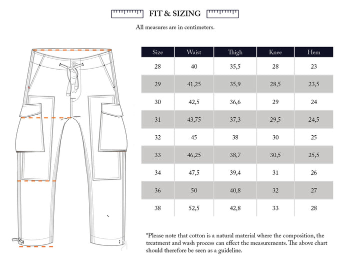 Blue De Gênes Mustang Cargo Pant Navy