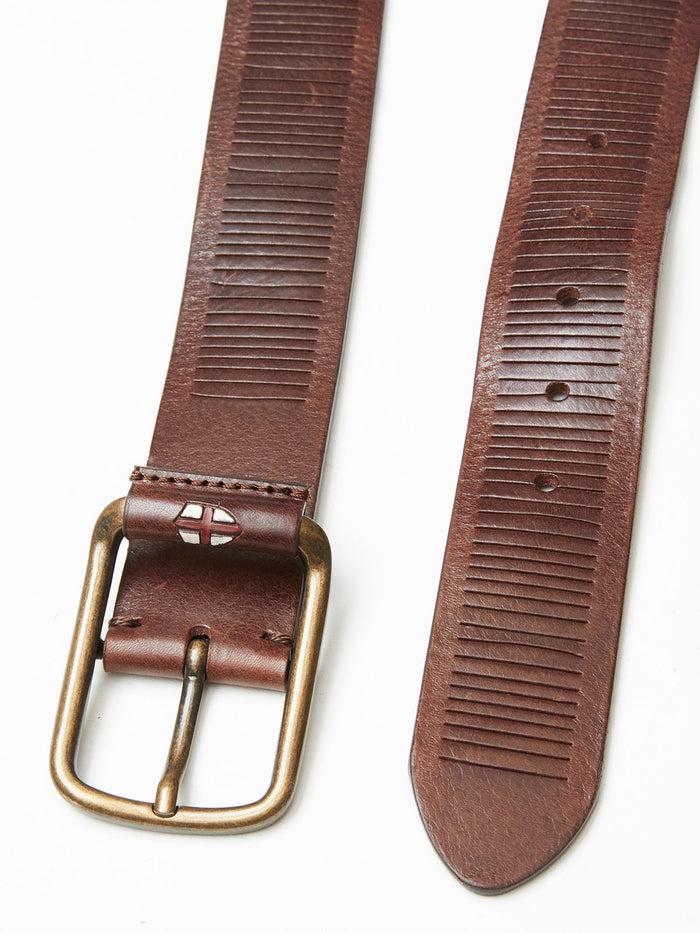 Blue De Gênes Obla Belt Dark Brown
