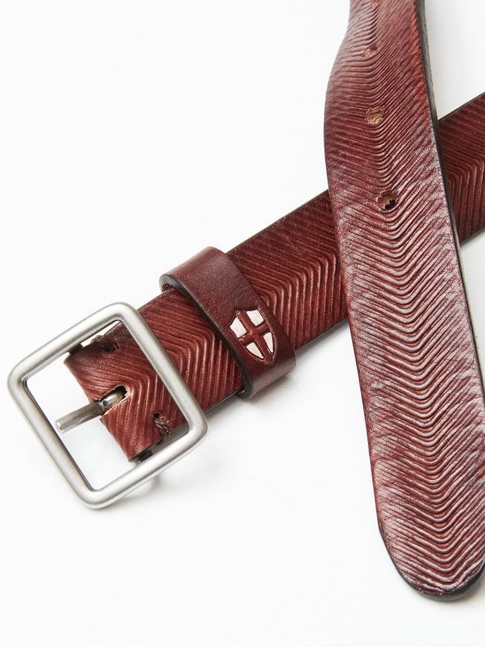 blue de gênes Pento Belt Brown