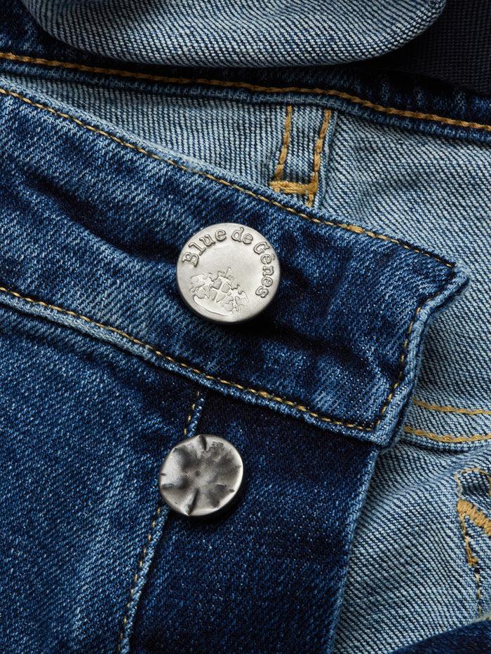 Blue De Gênes Recco Otto Jeans Mid Blue Denim