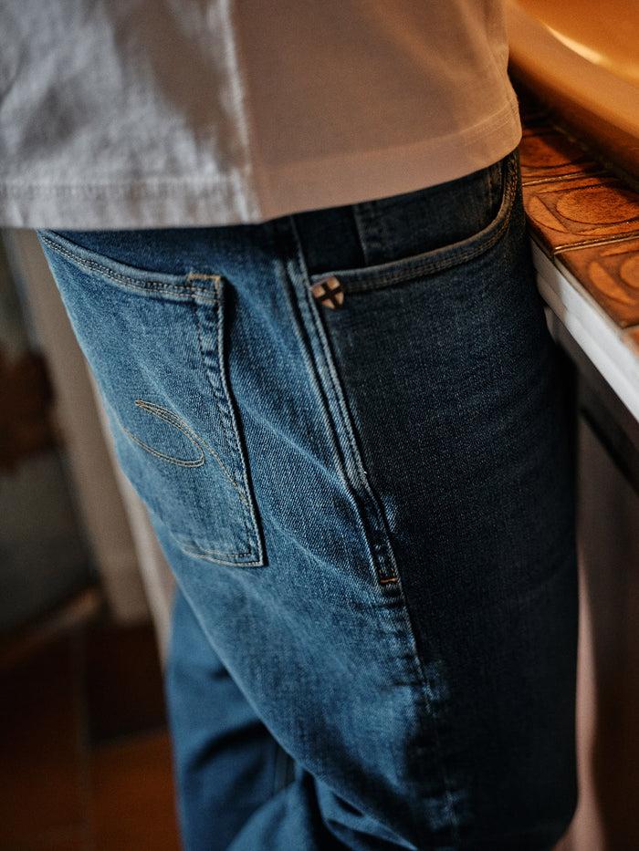 blue de gênes Recco Otto Jeans Mid Blue Denim