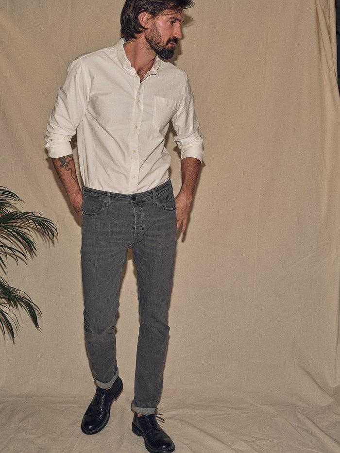 Blue De Gênes Repi Giulio Light Jeans Grey Denim