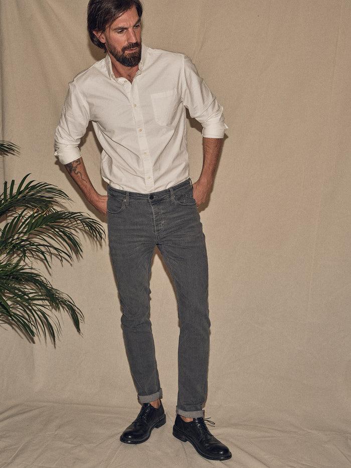 blue de gênes Repi Giulio Light Jeans Grey Denim