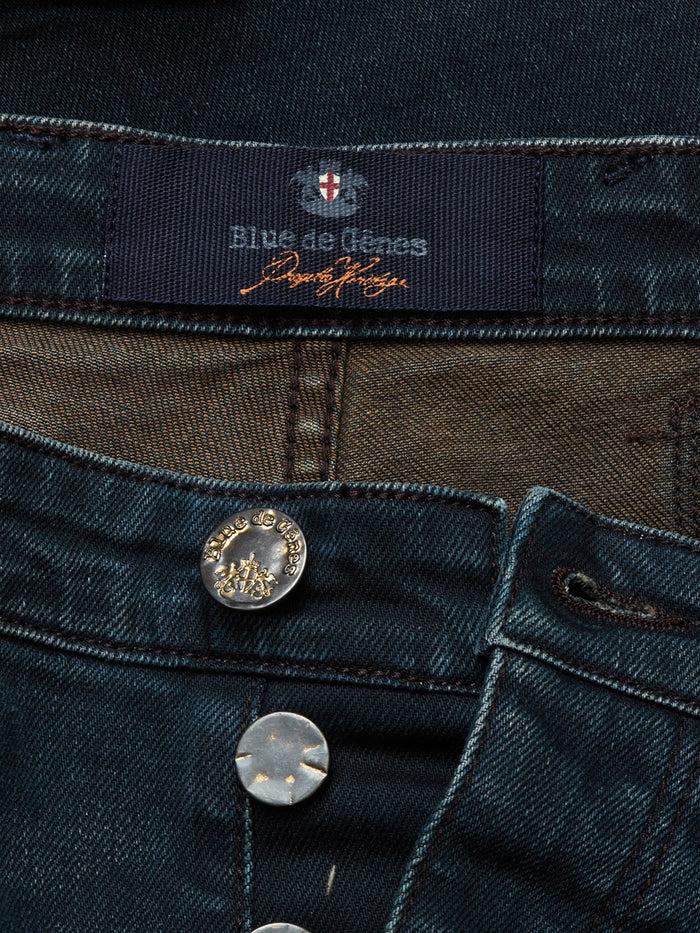 Blue De Gênes Repi Haworth Used Jeans Denim Blue