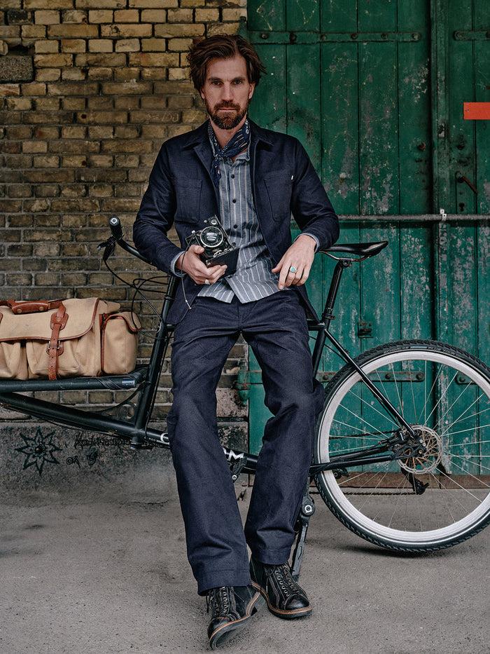 blue de gênes Sabatino Chino Dark Navy