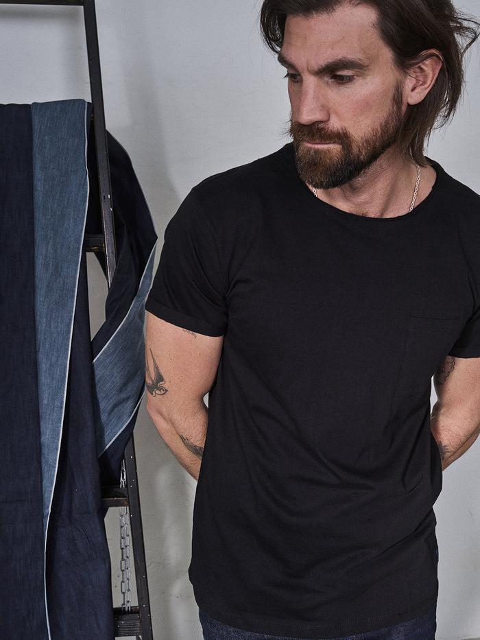 Blue De Gênes Sagi Nuovo T-shirt Black