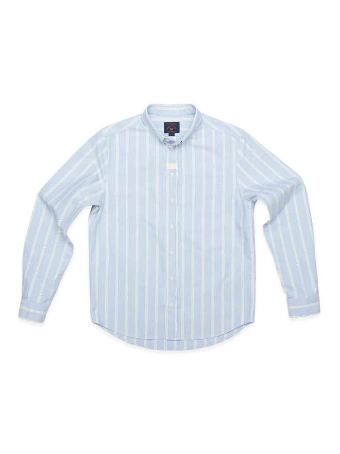 Blue De Gênes Sandro Caicos Shirt Blue Stripe