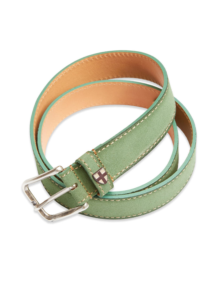Blue De Gênes Suede Belt Green Bay