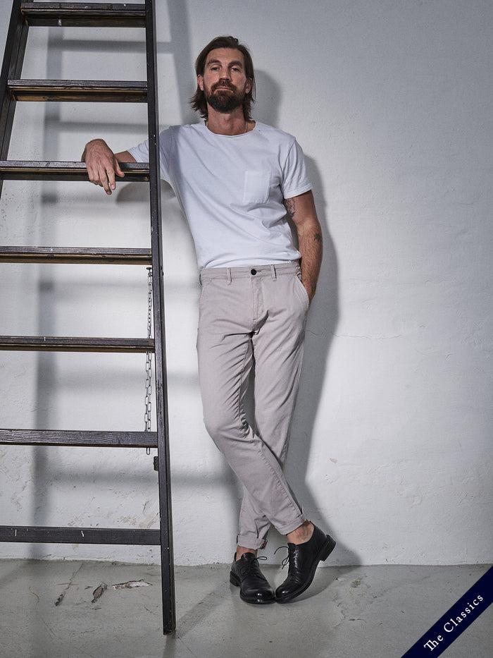 blue de gênes Teo Chino Flint gray