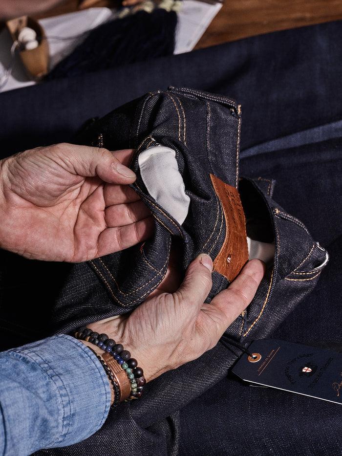 Blue De Gênes Vinci Chevy Selvedge Jeans Raw Denim