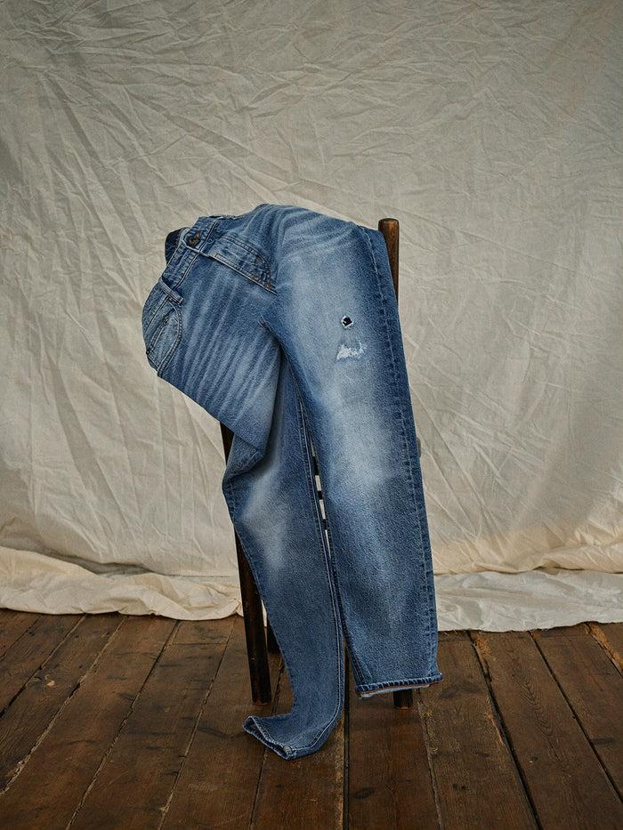 blue de gênes Vinci Super Used Jeans Used