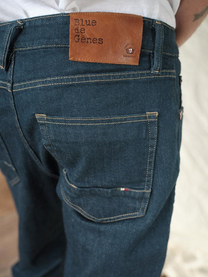 Blue De Gênes Vinci Topaz Jeans Rinse Wash