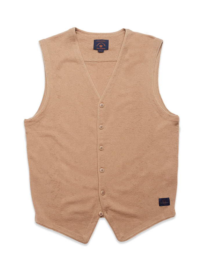 Blue De Gênes Zorba Knit Waistcoat Tuape