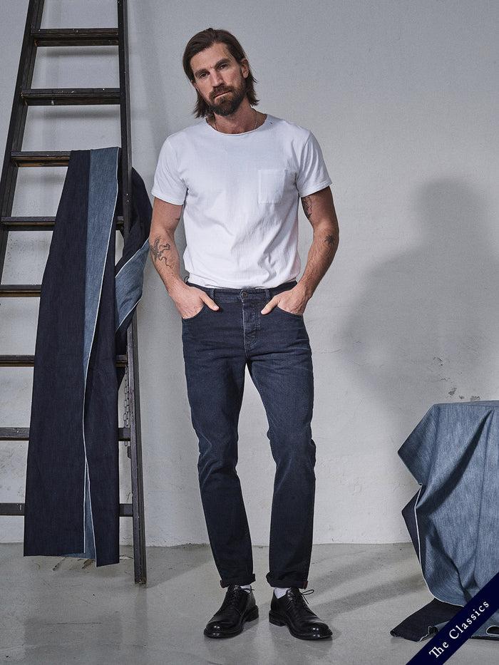 blue de gênes Vinci 3325 Black Jeans Blue Black Denim