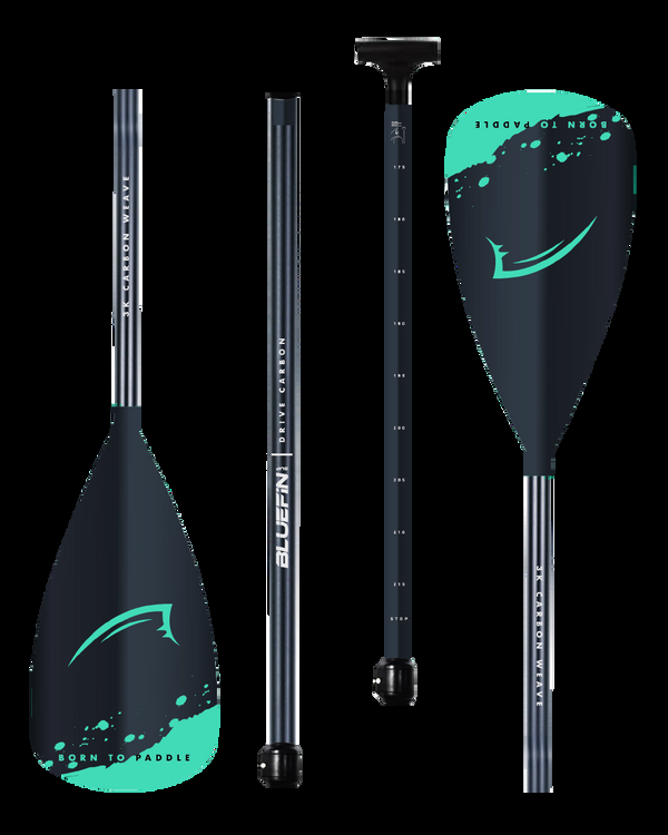 blue fin 4-Piece Premium Carbon Paddle