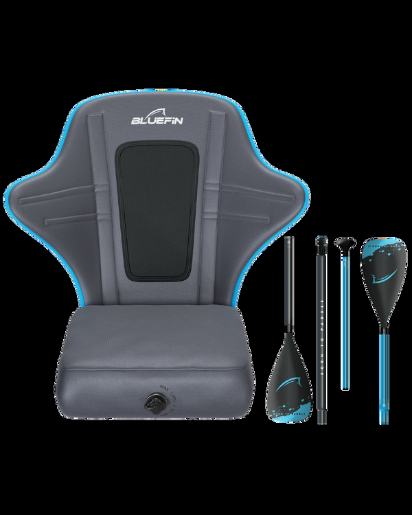 blue fin Kayak Conversion Kit + Full Paddle