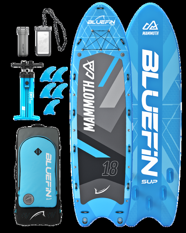 blue fin Mammoth 18' Inflatable Paddleboard