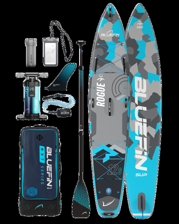 blue fin Rogue 12'6 Inflatable Paddleboard