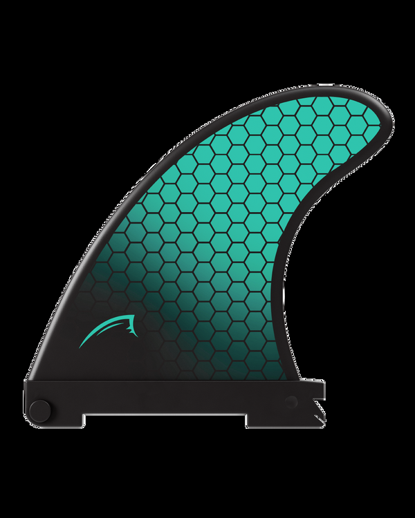 blue fin Small Black Smartlock Fin