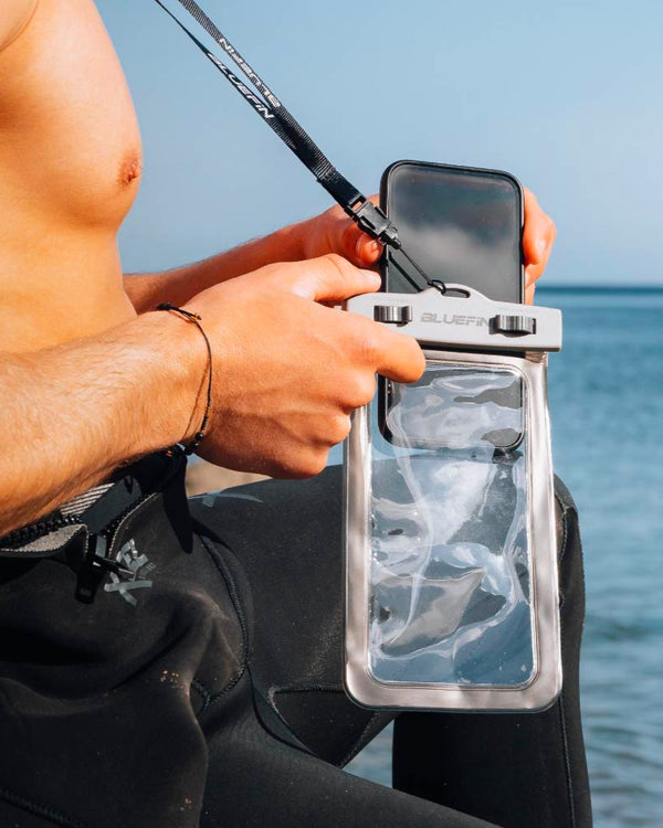 Blue Fin Waterproof Phone Case