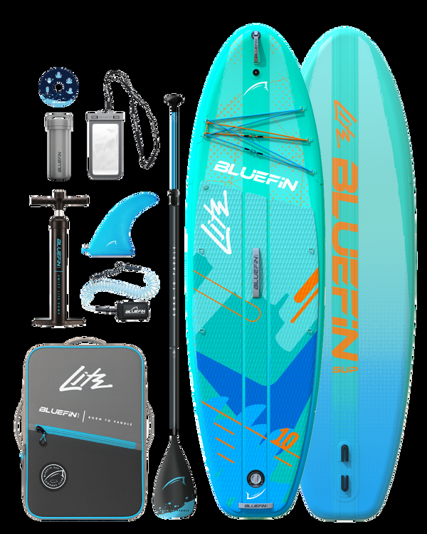 blue fin Blue Lagoon Compact Lite 10' Inflatable Paddleboard