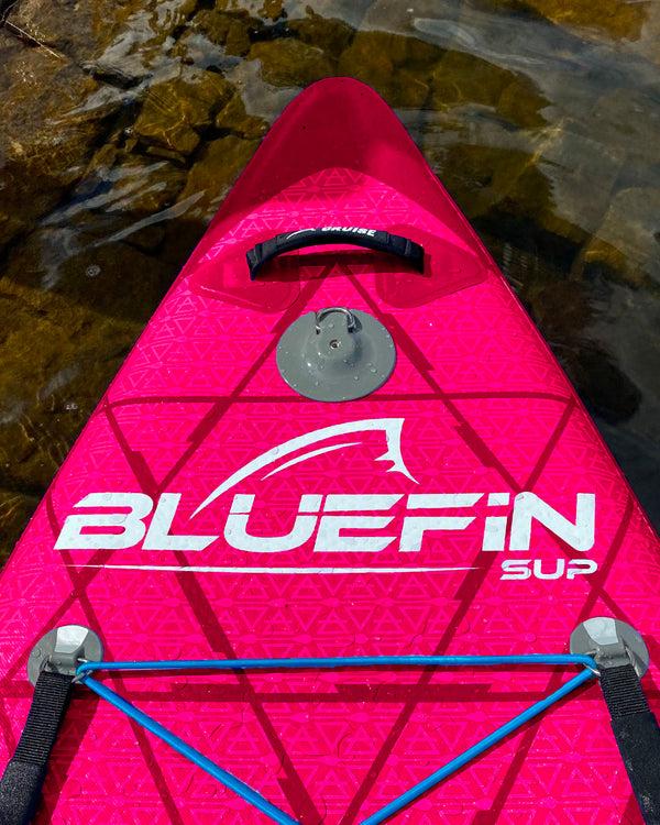 Blue Fin Cruise 10'8 Berry Red Inflatable Paddleboard (2024 Edition)