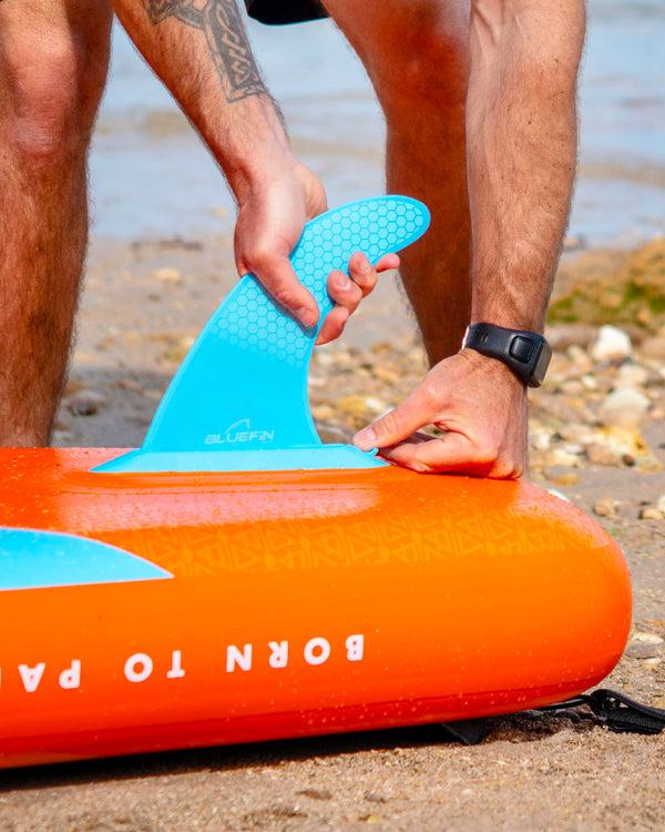 Blue Fin Cruise 10'8 Sunburst Orange Inflatable Paddleboard (2024 Edition)