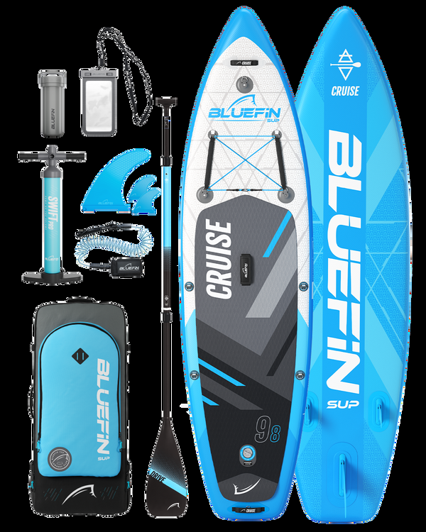 blue fin Legacy Blue Cruise 9'8 Premium Inflatable Paddleboard