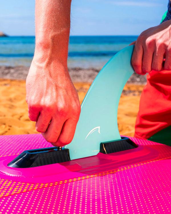 Blue Fin Pink Coral Compact Lite 10' Inflatable Paddleboard