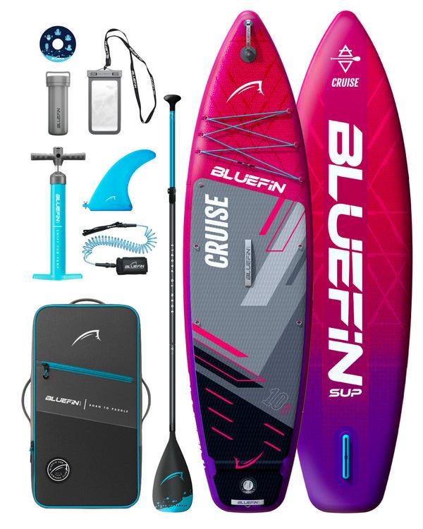blue fin Red Current Cruise 10'8 Premium Inflatable Paddleboard