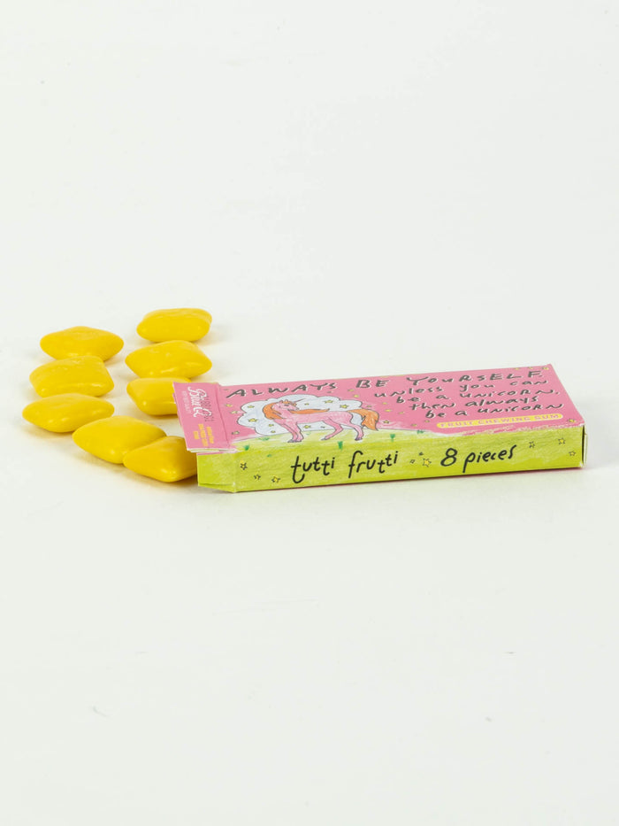 Blue Q Always Be Yourself Unless You Can Be A Unicorn Gum