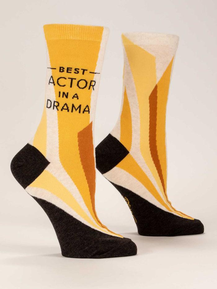 blue q Best Actor In A Drama W-Crew Socks